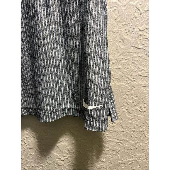 Nike Dri-Fit Grey Striped Kids Tank Top Little Girls Size Small - Picture 4 of 8